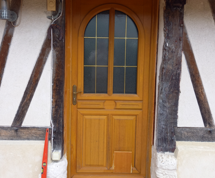 Portes bois maison